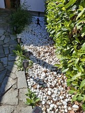 Weiße Kieselsteine ca. 300 kg