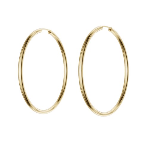 Creolen 48mm 333 gold ohrringe - creolen,