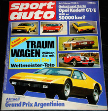 Sport Auto 02/77 Opel Kadett
