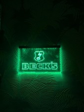 Becks Leuchtreklame
