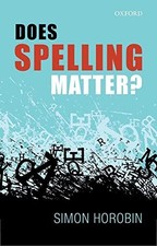Does Spelling Matter