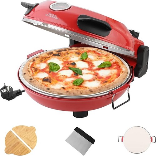 Elektrischer pizzaofen 1200w - elektrischer,