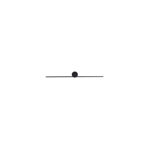 Schwarze wandleuchte led - schwarze, 4000k