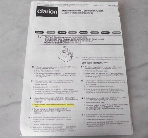 Clarion autoradio - clarion,