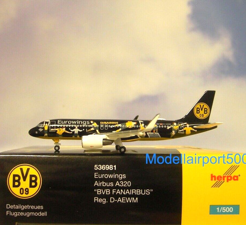 Herpa wings 500 airbus - wings, 1:500