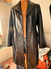 marc cain 40 Mantel Lederoptik Neu Braun 