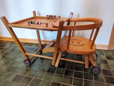 Antiker multifunktionaler Kinderhochstuhl von Herlag
