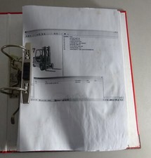 Teilekatalog / Ersatzteilliste Linde Gabelstapler E35-48P-02 BR337 von 11/1995