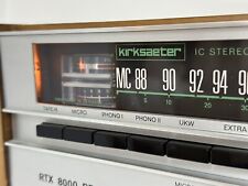 Kirksaeter RTX 8000 Professional Receiver Top Zustand Vintage Rarität