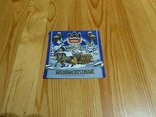 1 Bieretikett "Weihnachtstrunk