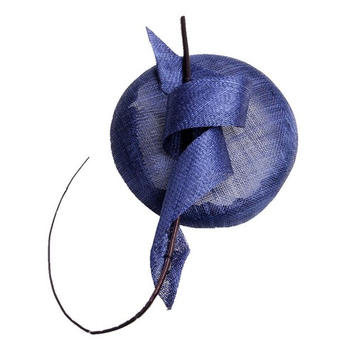 Königsblauer fascinator hut - fascinator,