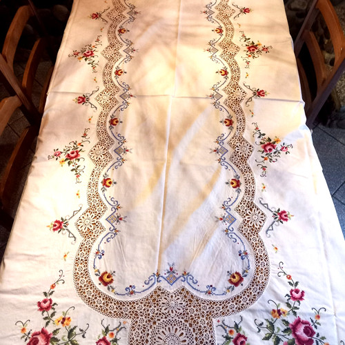 Vintage tischdecke - vintage,