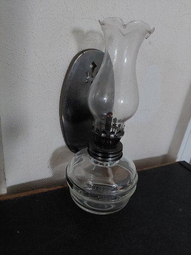 Kleine petroleumlampe glas - petroleumlampe,