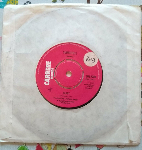 Clout substitute 1978 vinyl - 1978, 7"