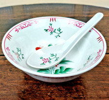 Porzellan Reisschale mit