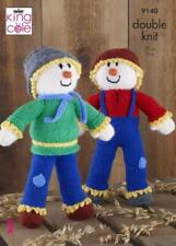 King Cole Dk-Strickmuster Scarecrows 9140