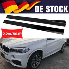 78,7" 2M Für 5er F10 F11 Sideskirts Seitenschweller Flap Diffusor Heckspoiler XY
