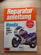 Honda CBR 1000 F, Typ SC 21/SC 24 (1987-1999) Reparaturanleitung Bucheli Verlag