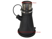 Abgastrichter für PKW für