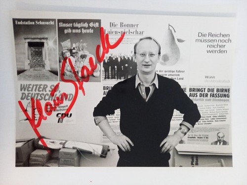 Klaus staeck grafiker - klaus,