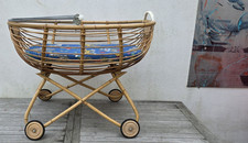 Wunderschönes Bambus Kinderbett Babybett Tagesbett Cocoon 75x38 vintage