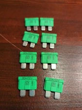 KFZ Sicherung 30A | 12V/24V/32V | Flachsicherungen 19mm Standard Autosicherungen