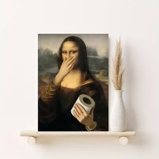 Leinwanddruck  Mona Lisa