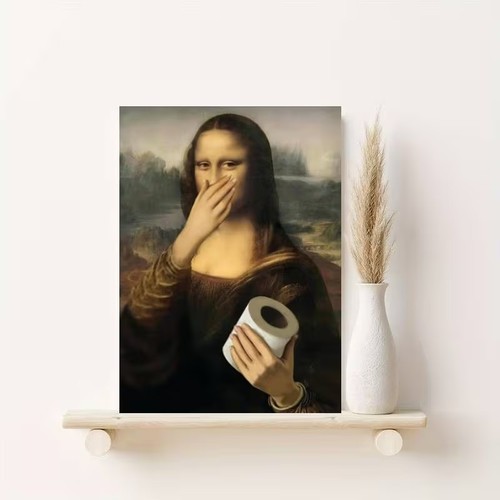 Leinwanddruck mona lisa - leinwanddruck,