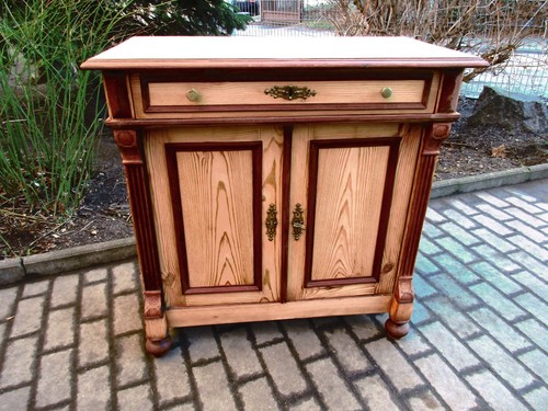 Kommode halbschrank jugendstil - kommode,
