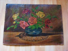 Ölgemölde “Rosenstrauß”