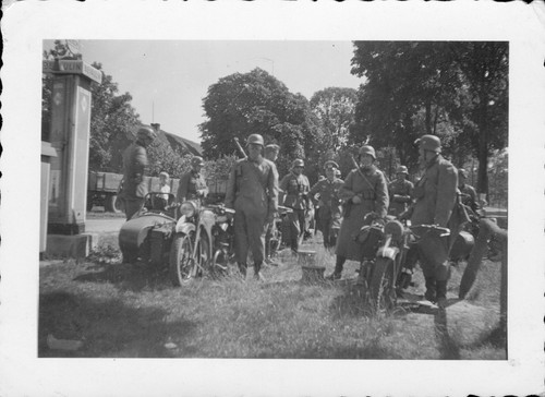 Wk2 foto wehrmacht - wehrmacht, motorrad