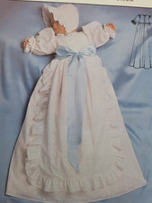 Burda Schnittmuster Taufkleid  Kinder  Gr.  62/68