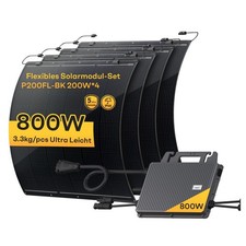 Flexibles Solarmodul-Set 800 W