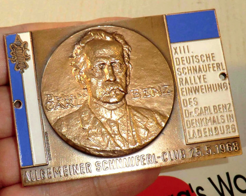 Plakette asc schnauferl rallye - plakette, schnauferl-rallye