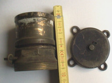 Füllrohrverschluß Füllstutzen Kappe Verschluss Öltank, Messing, 2" x 2 1/2"