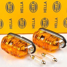 2x HELLA Chrom Blinker