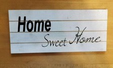 Wandbild - Home Sweet Home - gebraucht