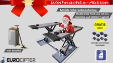 Mobile Scheren Hebebühne 1m Profi-Line 3500Kg inkl.ÖL und Mobilkit D Frei Haus