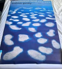 Andreas Gursky Ausstellungsplakat Dubai II (2008) Kunstmuseum Basel 128x89,5cm 