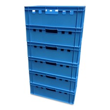 6 x E2-Kiste Stapelbox