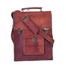 15 " Vintage Echtleder