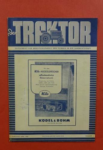 Original altes der traktor - original,