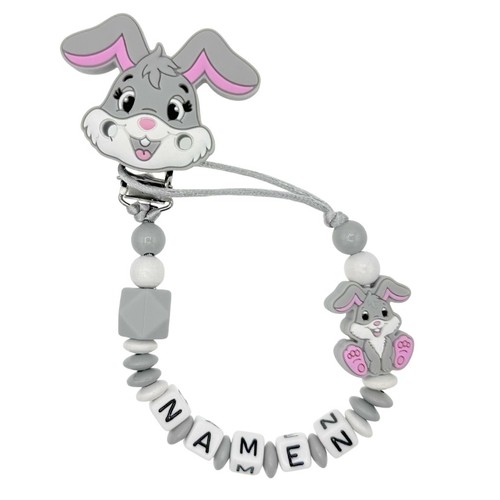 Schnullerkette mit wunschnamen - mit,