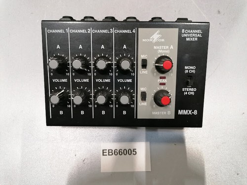 Monacor mmx kanal mixer - mixer,