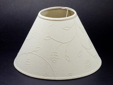 Lampenschirm Rund 18 cm Leinen