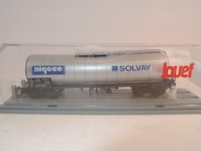 ++ F37 H0 Jouef 662100 4achsiger Kesselwagen algeco SOLVAY SNCF KKK NEM NEU