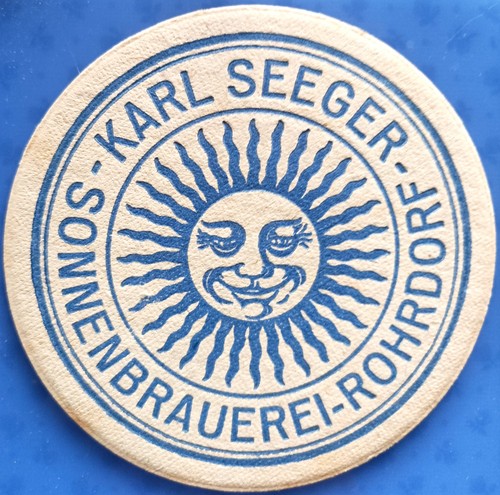 Alter bierdeckel karl - alter, vk