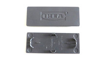 2x Ikea 114971 Faktum Rationell Abdeckung Schubladenauszug seitlich Grau