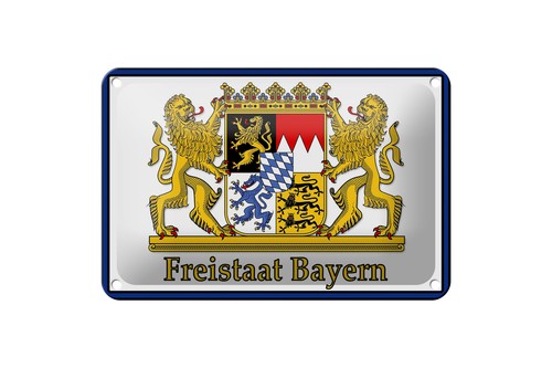 Blechschild spruch 12x18 - 12x18, cm