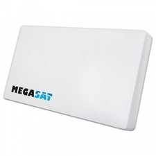 Megasat Sat Flachantenne D2 Profi Line Twin LNB austauschbar 2 Teilnehmer